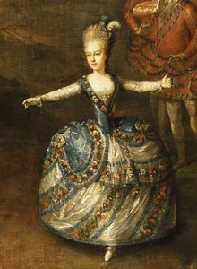 Festa organizada para celebrar o casamento do imperador José II com a princesa Marie-Josèphe de Bavar de Johann Georg Weikert