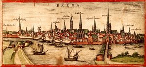 Bremen de Georg and Hogenberg Franz (1535 90) Braun