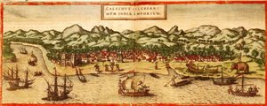 Calicute de Georg and Hogenberg Franz (1535 90) Braun