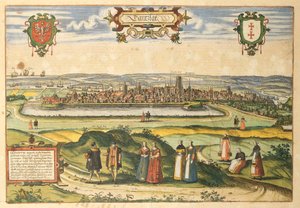 Gdansk de Civitates Orbis Terrarum, de Georg Braun de Georg Braun and Hogenberg Franz