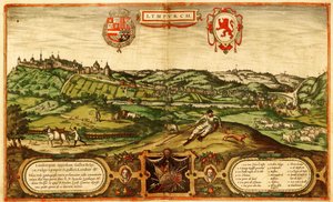 Limbourg, Niederlande von Georg and Hogenberg Franz (1535-90) Braun
