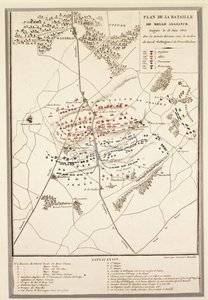 Mapa da Batalha de Waterloo