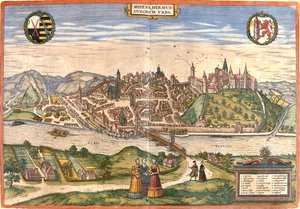 Meissen, Alemanha de Georg and Hogenberg Franz (1535 90) Braun