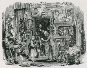 O Estranho traz a Pequena Nell para casa (gravura)