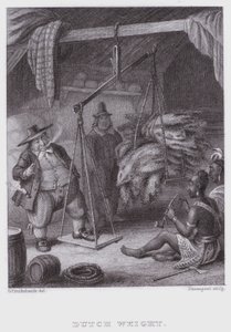 Peso holandês (gravura) de George (after) Cruikshank