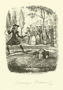 Ilustração para Humphry Clinker de Tobias Smollett (gravura) de George (after) Cruikshank