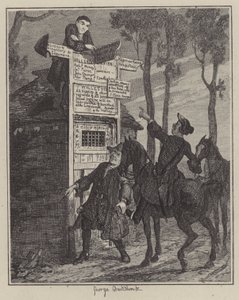 Ilustração para Jack Sheppard (gravura) de George (after) Cruikshank