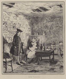 Ilustração para Jack Sheppard (gravura) de George (after) Cruikshank