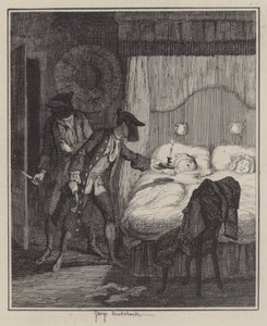 Ilustração para Jack Sheppard (gravura) de George (after) Cruikshank