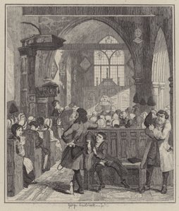 Ilustração para Jack Sheppard (gravura) de George (after) Cruikshank