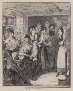 Ilustração para Jack Sheppard (gravura) de George (after) Cruikshank