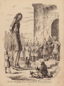Jack and the Beanstalk (gravura) de George (after) Cruikshank
