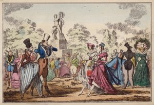 Monstruosidades de 1822 (gravura colorida)