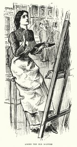 Ilustração para Trilby de George du Maurier (gravura)