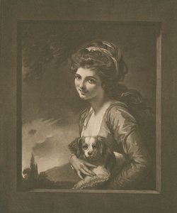 Lady Hamilton como Natureza (litho)