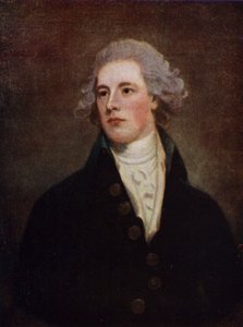 William Pitt o Jovem, político Tory inglês e Primeiro Ministro (cor litho)