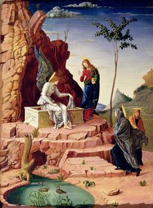 Mulheres Santas no Túmulo de Cristo, depois de Mantegna, 1869
