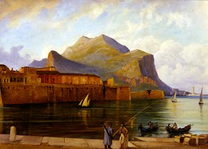 Monte Pellegrino do Porto de Palermo