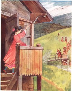 Branca de Neve, ilustração de &39;A Picture Song Book&39;, 1910