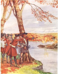 Os sinos azuis da Escócia, ilustração de &39;A Picture Song Book&39;, 1910