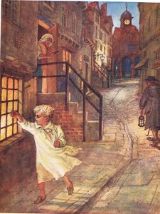 Wee Willie Winkie, ilustração de &39;A Picture Song Book&39;, 1910