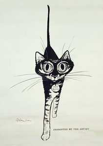 Mova-se tranquilamente, c.1962 (tinta indiana a bordo)