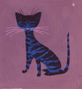 O gato azul, dos anos 70 de George Adamson