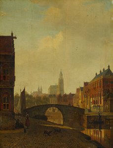 Vista Imaginária de Arnhem de George Andries Roth