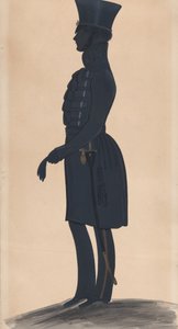 Coronel H.J. Daniell, corpo inteiro à esquerda, 1827-44. de George Angelo Crowhurst