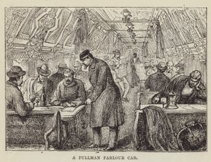 Um carro Pullman Parlor de George Augustus Sala