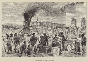 Estação Ferroviária de Virgínia de George Augustus Sala