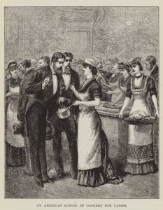 Uma escola americana de culinária para senhoras de George Augustus Sala