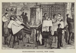Cabeleireiro, Nova Iorque de George Augustus Sala