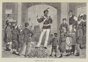 Dia da parada, Nova Orleans de George Augustus Sala
