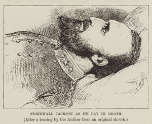 Stonewall Jackson como ele estava na morte de George Augustus Sala