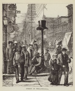 Rua na Filadélfia de George Augustus Sala