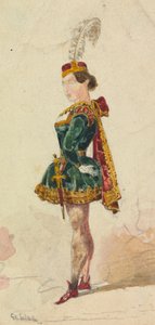 Mulher de Fantasia de George Augustus Sala