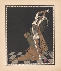 Ida Rubinstein e Vaslav Nijinsky no balé Scheharazade