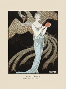 Vestido de noite «Sortilèges», De Beer (1922), de George Barbier