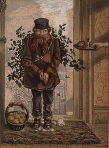 Tempo de Natal (imprimir) de George Baxter