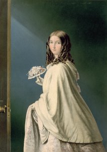 A dama de honra (cromolito) de George Baxter