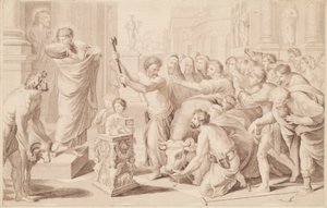 O Sacrifício em Lystra de George Baxter