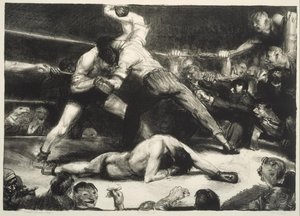 Um nocaute de George Bellows