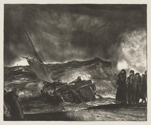Allan Donn parte para o mar de George Bellows