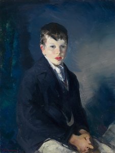 O rapaz do casaco azul de George Bellows