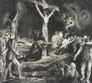 Crucificação de Cristo de George Bellows