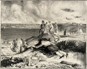 Pernas do mar de George Bellows