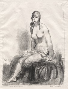 Manhã, Esboço de nu de George Bellows