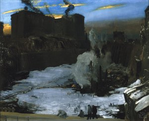 Escavação da Estação da Pensilvânia de George Bellows