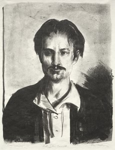 Retrato de John Carroll de George Bellows